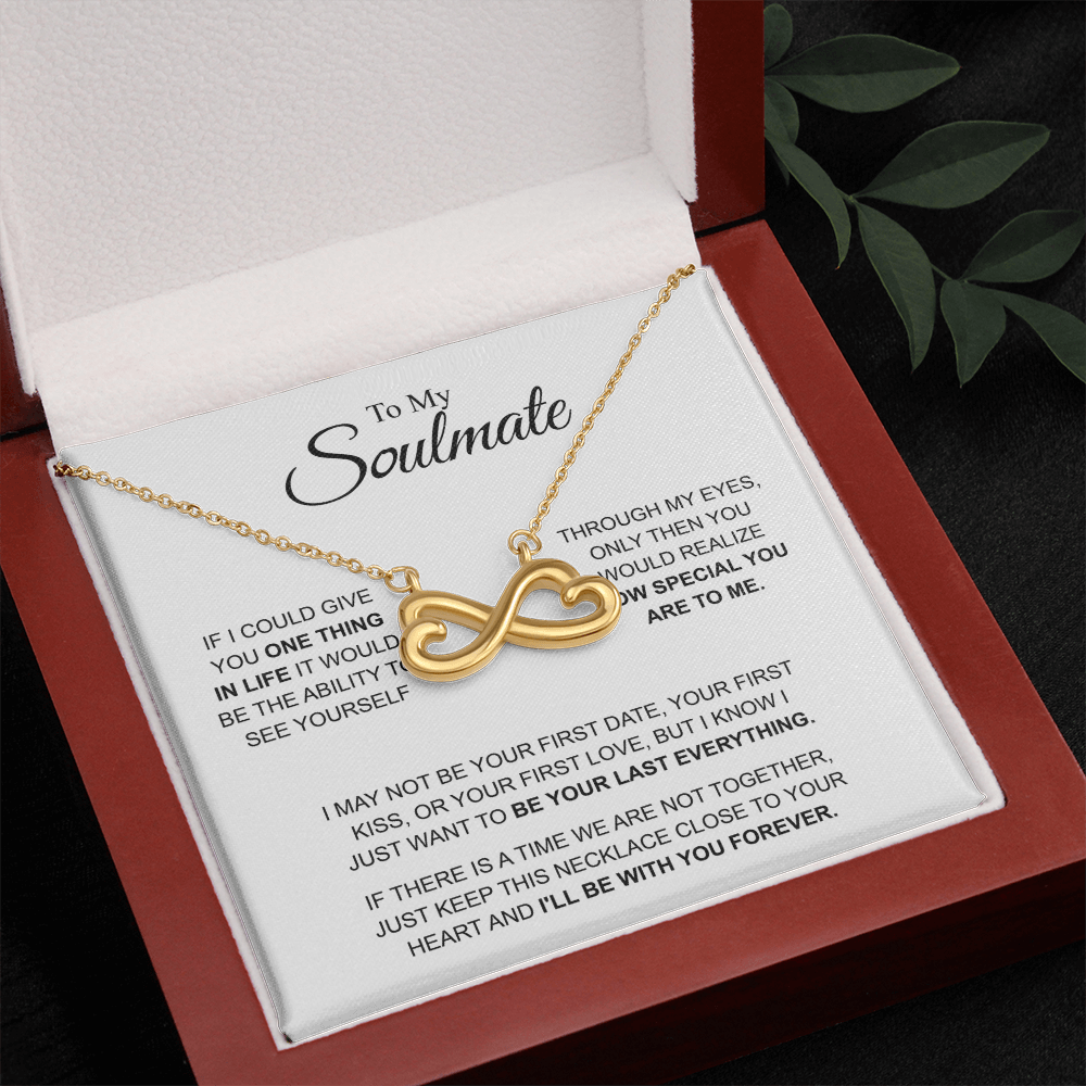 To MY Soulmate - I'LL BE WITH YOU FOREVER - White