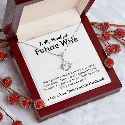 To My Beautiful Future Wife - Eternal Hope Necklace