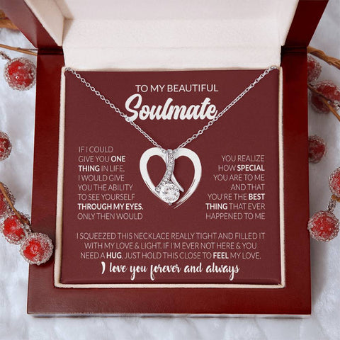 To My Beautiful Soulmate - Alluring Beauty Necklace