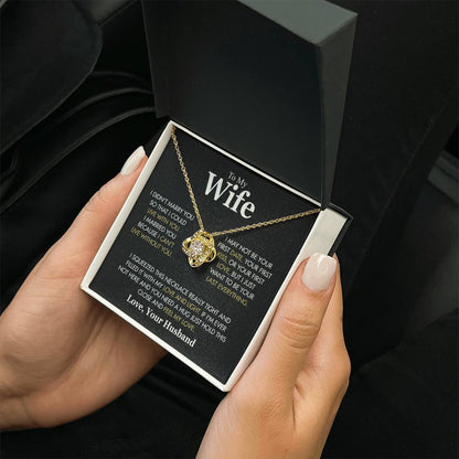 To My Wife | "Can't Live Without You"