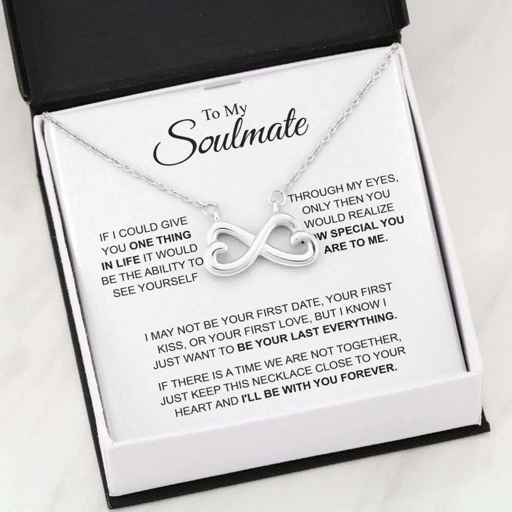 To MY Soulmate - I'LL BE WITH YOU FOREVER - White