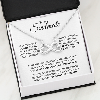 To MY Soulmate - I'LL BE WITH YOU FOREVER - White