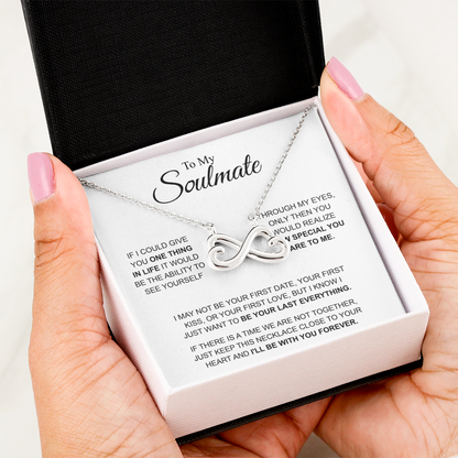 To MY Soulmate - I'LL BE WITH YOU FOREVER - White