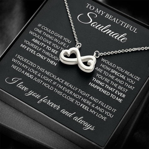 To My Beautiful Soulmate - Endless Love Necklace