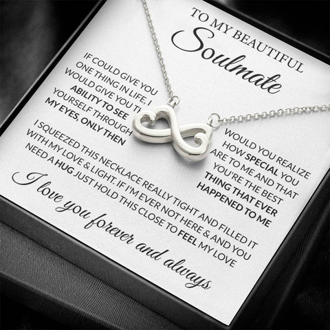 To My Beautiful Soulmate - Endless Love Necklace