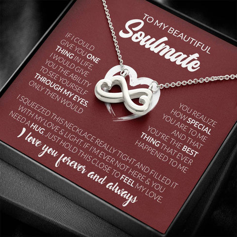 To My Beautiful Soulmate - Endless Love Necklace