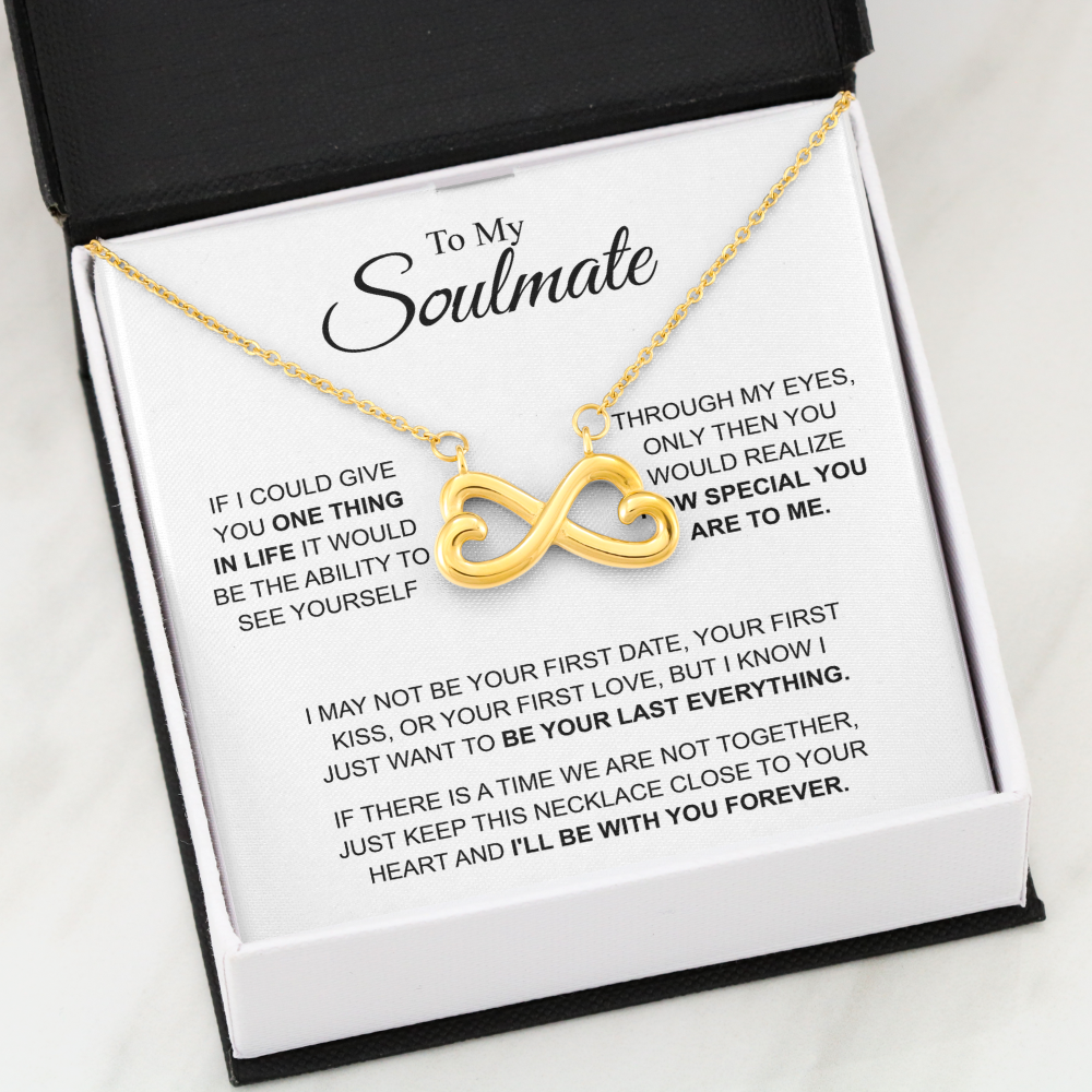 To MY Soulmate - I'LL BE WITH YOU FOREVER - White